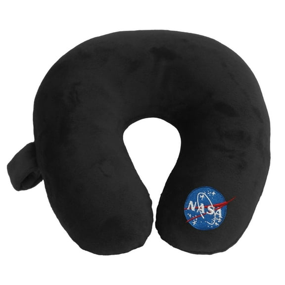 Fiber Filled Travel Neck Pillow - Kids - Embroidered - 11" x 11"