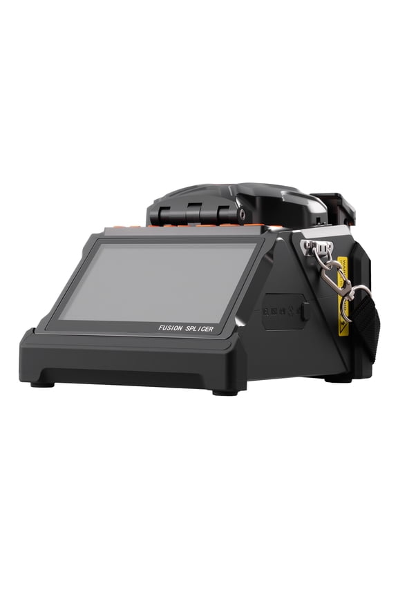 Fiber Fusion Optic Splicer 6 Motors Core & Clad Alignment 5" LCD Screen