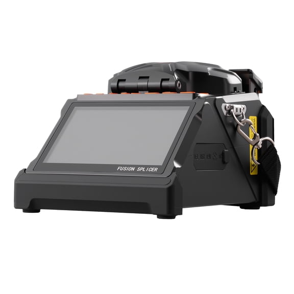 Fiber Fusion Optic Splicer 6 Motors Core & Clad Alignment 5" LCD Screen