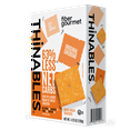 thumbnail image 1 of Fiber Gourmet Original Thinables Baked Cheese Crackers – Low Calorie, High Fiber Snack – 6g Net Carbs, 70 Calories, 13g Fiber, 5g Protein – Kosher, Made in USA with Real Cheese - 4.25 oz, 1 of 5