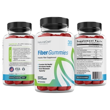 Fiber Gummies - Prebiotic Fiber Supplement