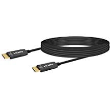 Fiber HDMI Cable RUIPRO 4K60HZ 33 feet Light Speed HDMI2.0b Cable, Supports 18.2 Gbps, ARC, HDR10, Dolby Vision, HDCP2.2, 4:4:4, Ultra Slim and Flexible HDMI Optic Cable with Optic Technology 10m 4K Fiber 10M