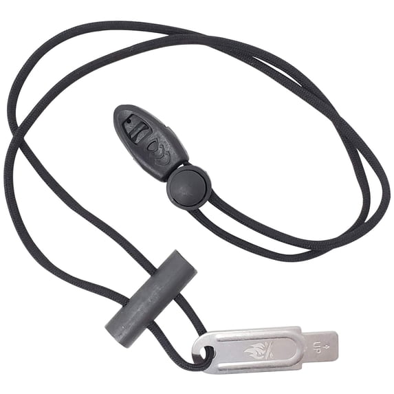 Fiber Light Ferro Rod Mens Necklaces - Flint Fire Starter, Ferro Rod Striker, Fire Starter Survival Tool, Survival Kit, Fire Striker, Survival Fire Starter, Camp Fire Starter, Fire Starter Stick