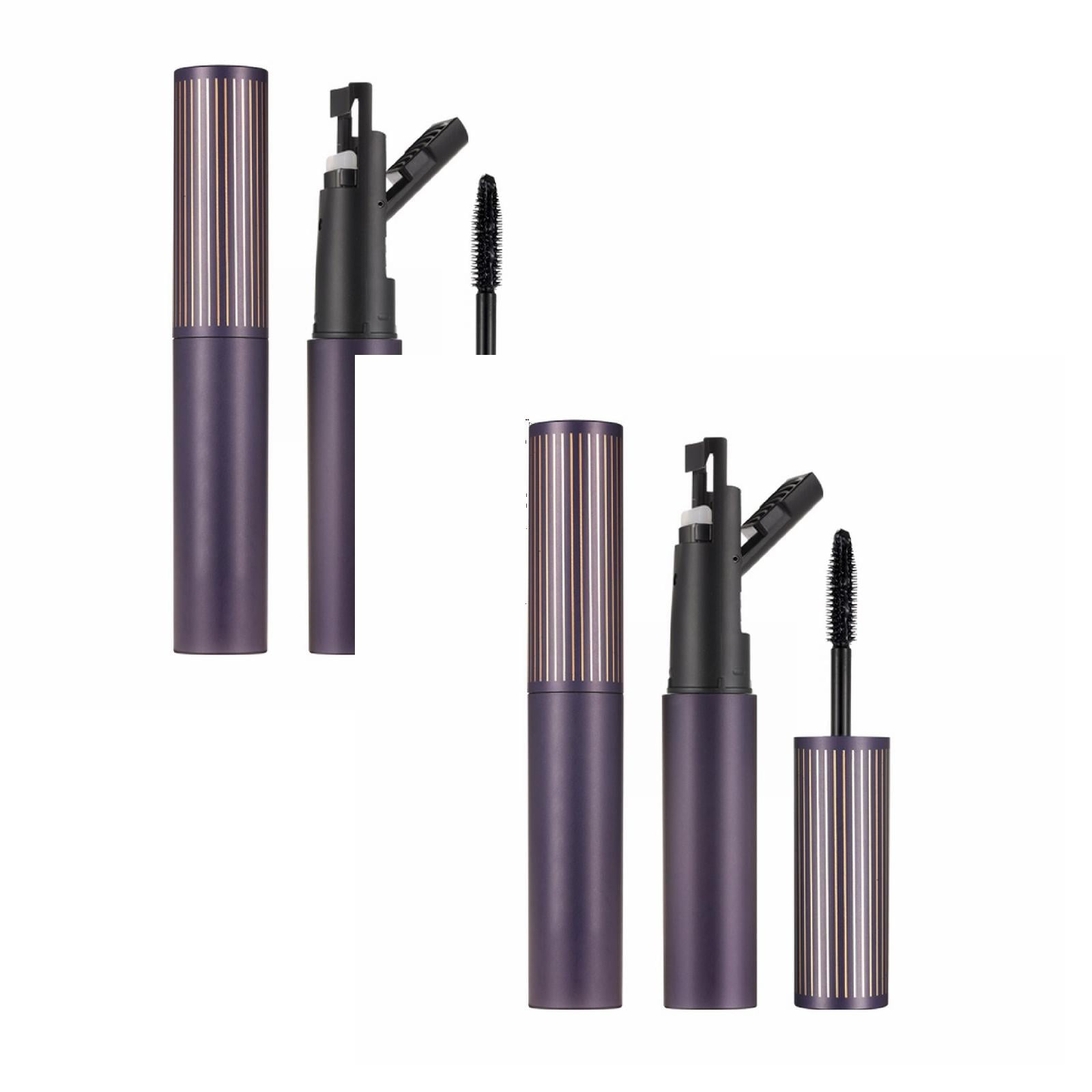 Fiber Mascara, 2 in 1 Mascara Longer Lash Cosmetics Natural Lengthening