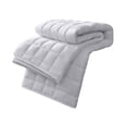 thumbnail image 1 of Fiber Mattress, Thick Padded Sleeping Mattress with Soft Brushed Fabric, Breathable and Foldable, Comfortable and Durable for Restful Home or Guest Bed, 1 of 5