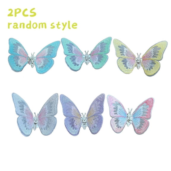 Fiber Moving Butterfly Decoration for Electric Bikes, Motorcycles, Helmets - Waterproof, Easy Installation, Suitable for Young People and Children