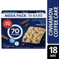 Fiber One 70 Calorie SoftBaked Bars, Cinnamon Coffee Cake, 18 ct