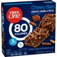 thumbnail image 1 of Fiber One 80 Calorie Chewy Snack Bars, Chocolate Caramel and Pretzel, 5 Ct, 4.1 oz, 1 of 9