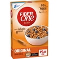 thumbnail image 1 of Fiber One Cereal, Original Bran, High Fiber Cereal Made with Whole Grain, 19.6 oz, 1 of 16
