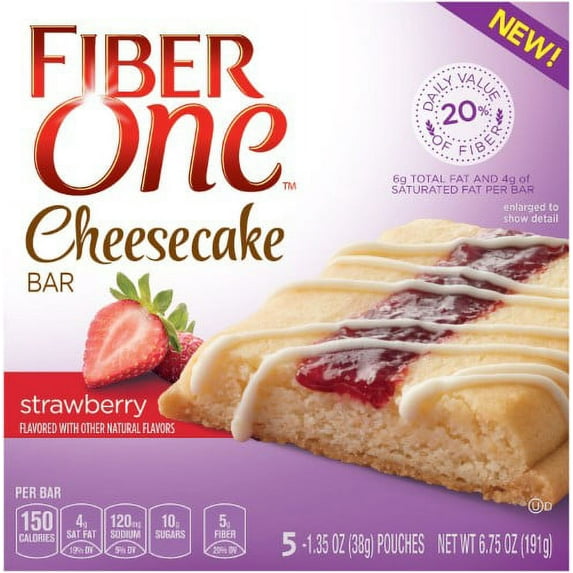 Fiber One Cheesecake Bar, Strawberry