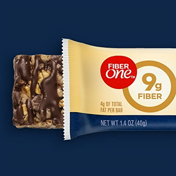 Fiber One Chewy Bars, Oats & Chocolate, Fiber Snacks (Pack of 3)