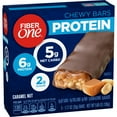 thumbnail image 1 of Fiber One Chewy Protein Bars, Caramel Nut, Protein Snacks, 1.17 oz, 5 ct, 1 of 15