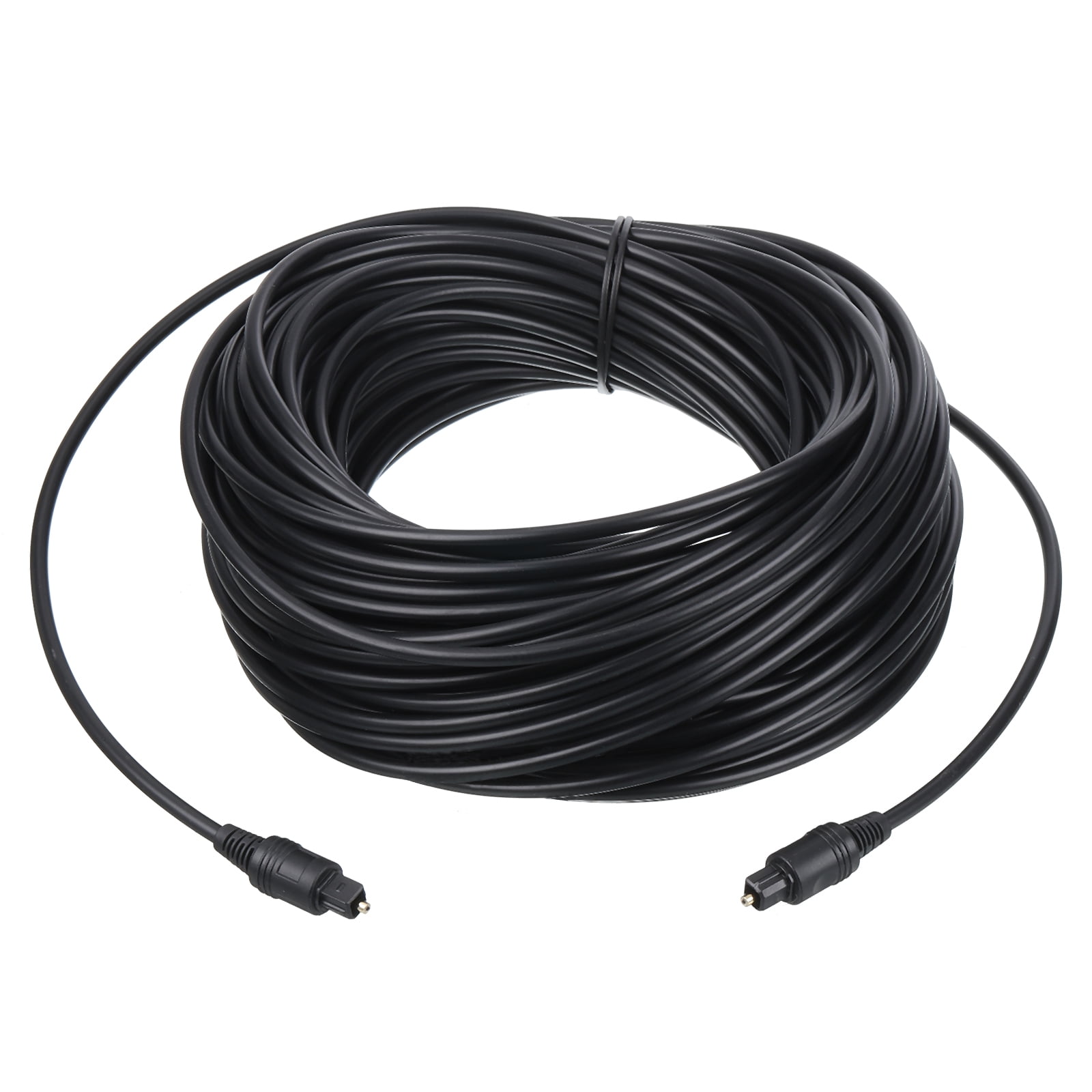 Fiber Optic Audio Cable Digital Optic Cable 49.2FT TOS Optical Link PVC