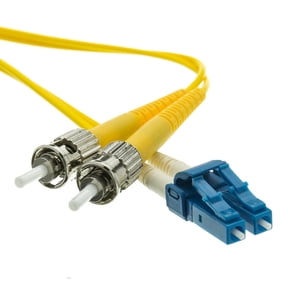 Fiber Optic Cable, Lc - St, Singlemode, Duplex 9,125 - 2 Meter (6.6 Foot)