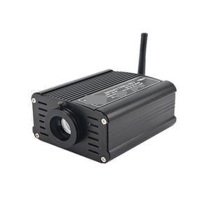 Fiber Optic Ceiling Lights, APP Music Control 16W RGBW Remote, LED Plastic Cable Starry Lighting