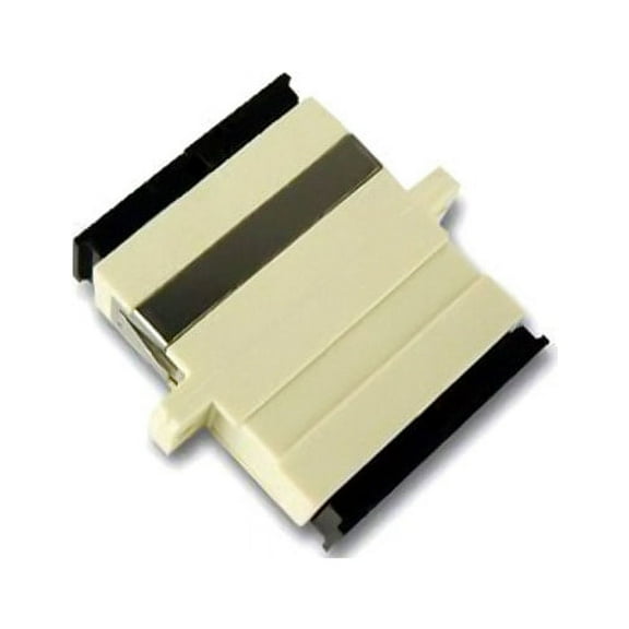 Fiber Optic Coupler, SC/SC Female, Duplex, Plastic Housing