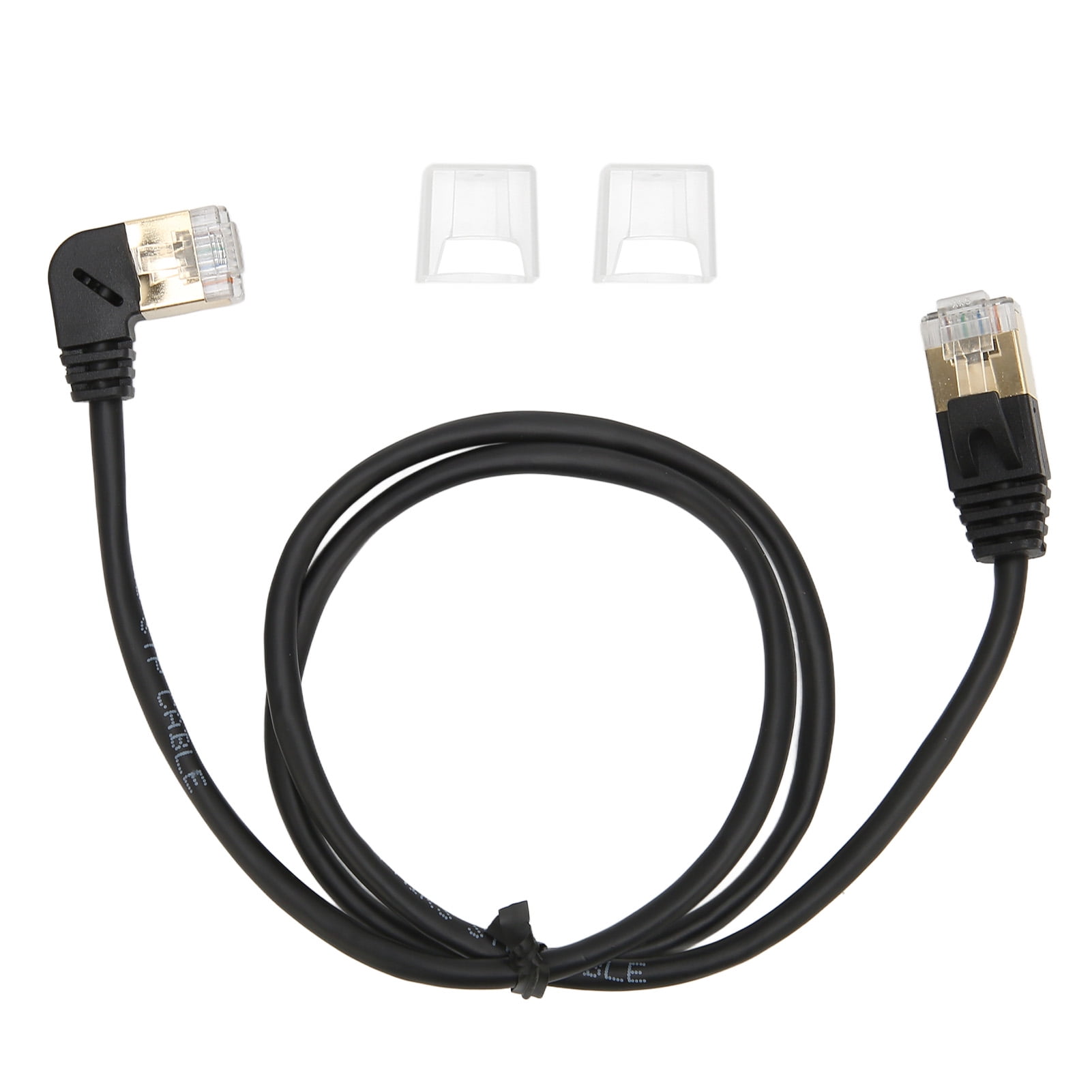 Fiber Optic Ethernet Cable Gold Plated Head Cat8 Ethernet Cable High Speed Transmission Male To