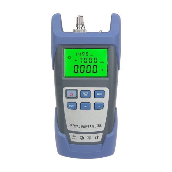 Fiber Optic FTTH Tools Kit Optical Power Meter, Fiber Cleaver Wire Stripper Optical Fiber Cold Connection Tool Set With Bag