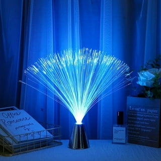 Playlearn 13” LED Fiber Optic Lamp - USB/Battery Powered – Color