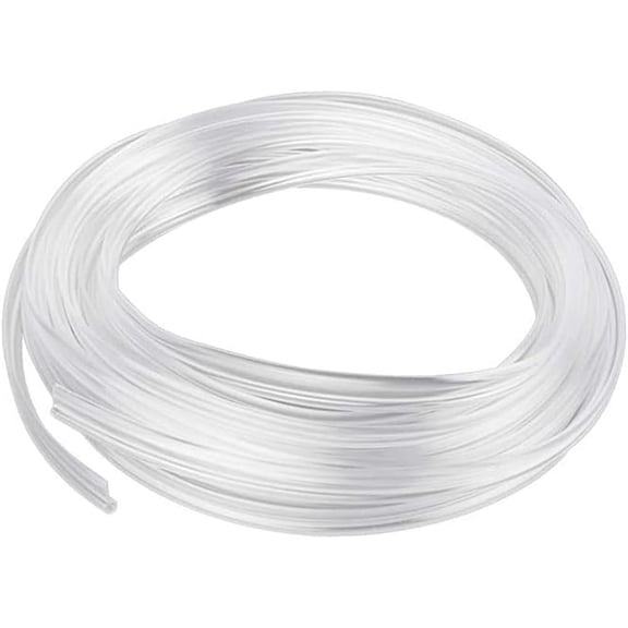 Fiber Optic for Interior Car Lights, 236 inches PMMA Light Guide Cable, Ambient Lighting Extension with 6mm Skirt (Integrated Molding Style)