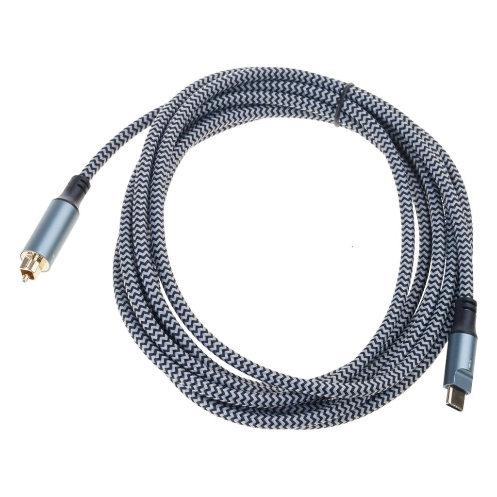 Fiber Optical Digital Sound Cable USB C To SPDIF Converter Transmission Adapter