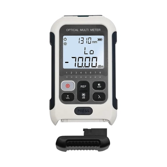 Fiber Optical Power Meter Multifunctional Rechargeable Visual Fault Locator 20/30mw VFL LED Light RJ45 Cable Tester ,High Precision Diagnostic