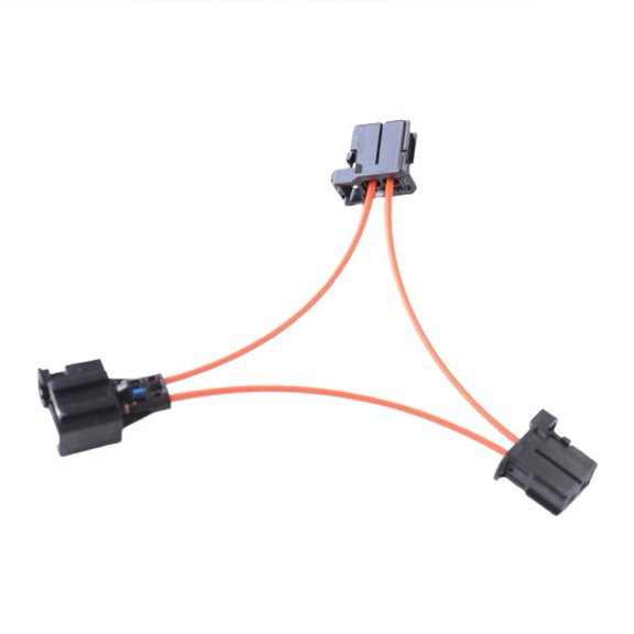 Fiber Optical for Optic Loop Male&Female Adapter For BMW... High Quality Car Auto Replacement Accessories Durable Reliable Most Vehicles Upgrade Easy