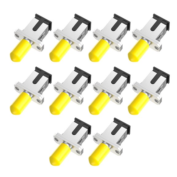 Fiber Opticals Coupler Adapters for Female to Female Jumpers Link in Rack Mounting