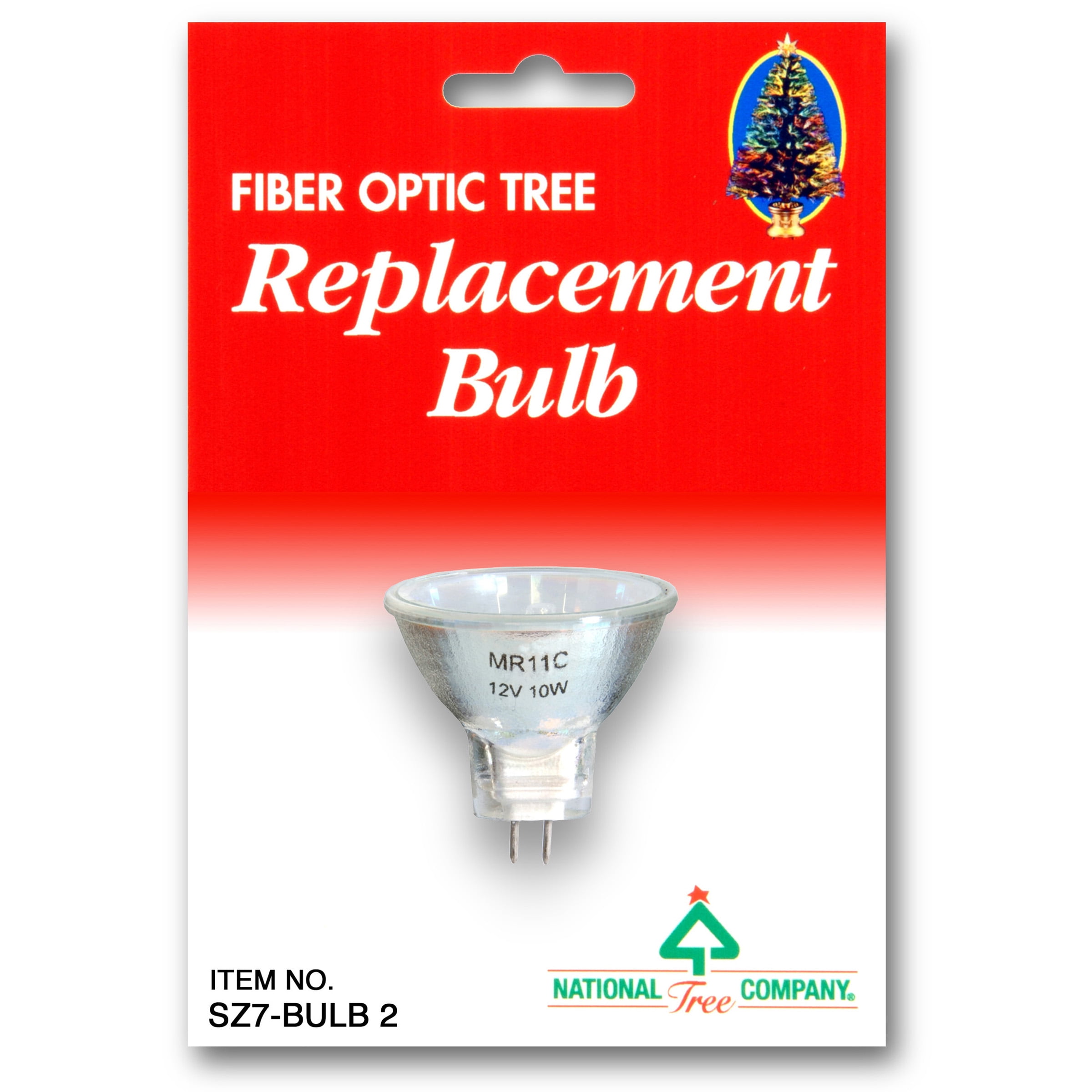 35mm 12v 10w Fibre Optic Bulb 2 Pin - Christmas Bulbs