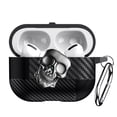 thumbnail image 1 of Fiber Patterns Case for AirPods Pro 3, Rugged Shockproof Cover for Airpods Pro 3rd Generation 2025 with Skull Switch and Carabiner, 1 of 5