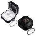thumbnail image 1 of Fiber Patterns Case for Samsung Galaxy Buds 4 / Buds 4 Pro Rugged Shockproof Cover with Skull Switch and Carabiner, 1 of 6