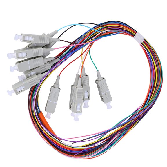 Fiber Pigtail Cable Multimode Carrier‑Class Level 12‑Pole SC/UPC 62.5/125 with PVC Shell