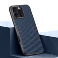 thumbnail image 1 of Fiber Texture Case for iPhone 16 Pro, Kevlar Aramid Fiber Texture Magnetic Case, Shockproof Protective Back Cover Mag-Safe Wireless Charging Phone Case for iPhone 16 Pro, Darkblue, 1 of 11