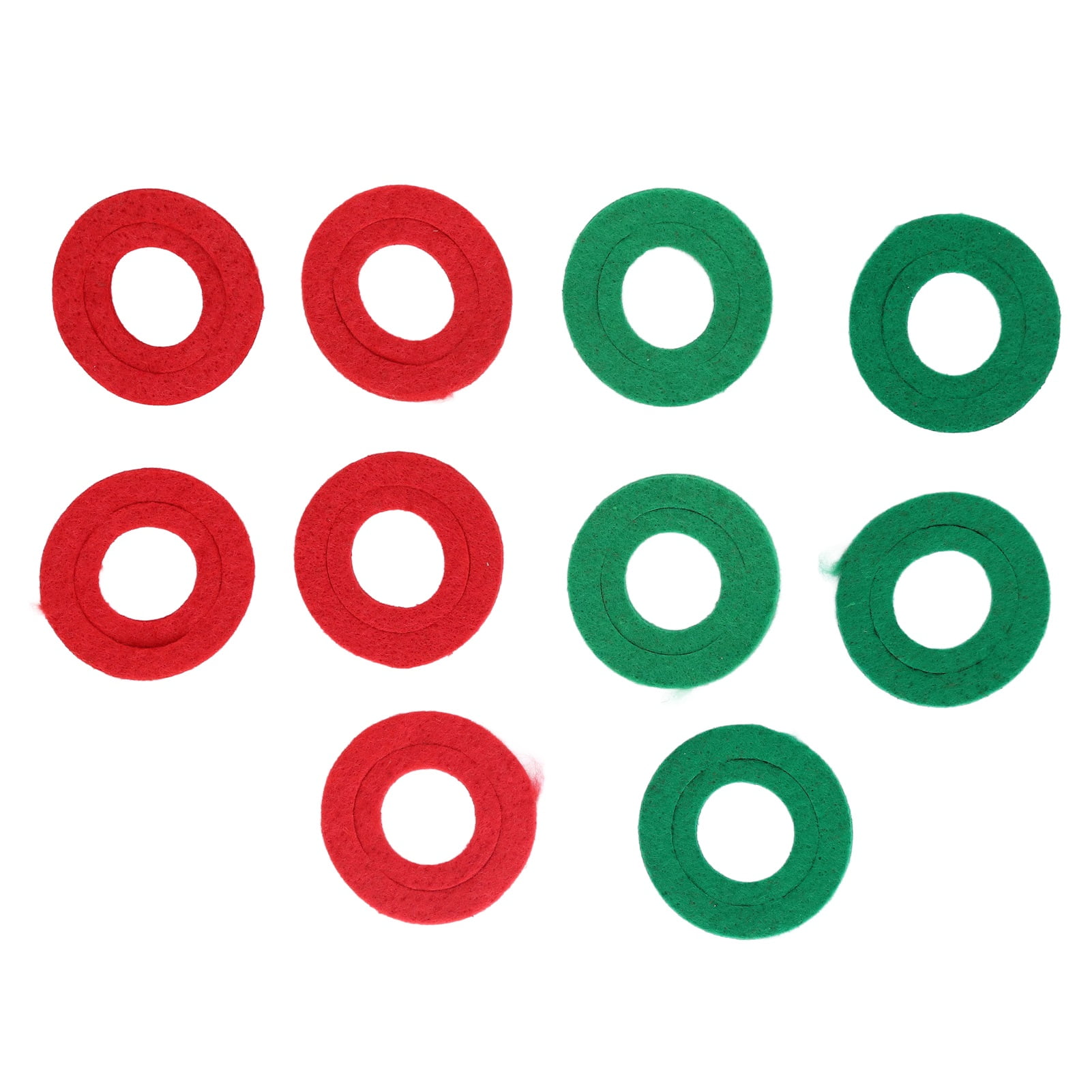 Fiber Washers Battery Terminal Top Post Protector Gasket, Red & Green