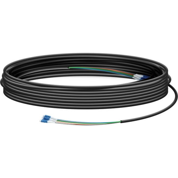 FiberCable Single-Mode LC Fiber Cable (300')