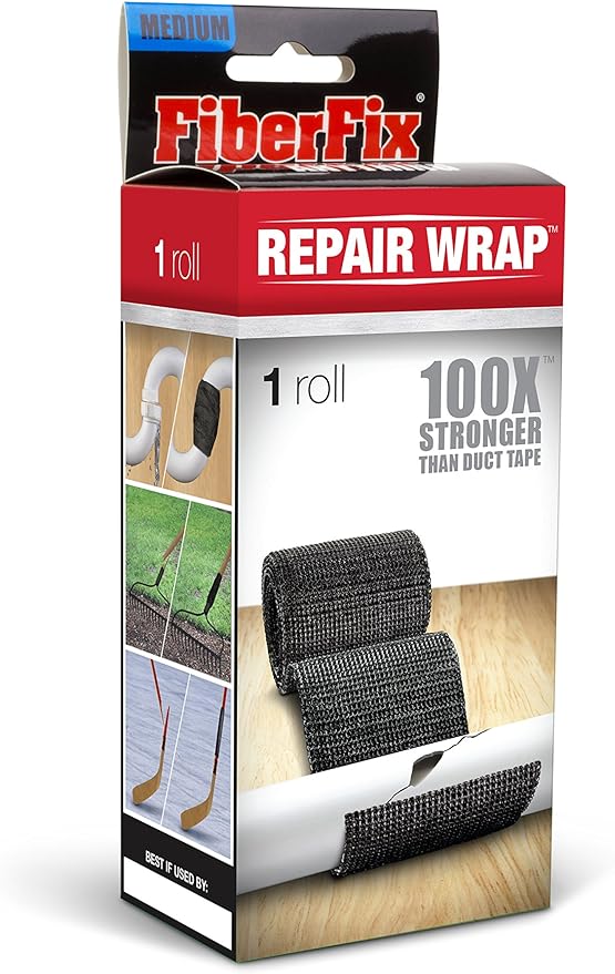 FiberFix Repair Wrap Permanent Waterproof Repair Tape 100x Stronger