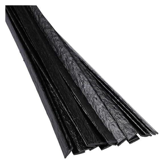 FiberFlex Plastic Welding Rod, Flat Ribbon, 30 ft., Black