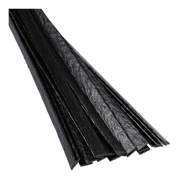 FiberFlex Plastic Welding Rod, Flat Ribbon, 30 ft., Black