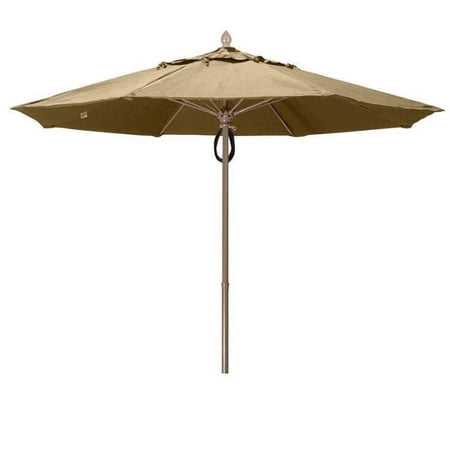 7.5' Oct Market 8 Rib Push up Black with Antique Beige Marine Grade Canopy, 7MPPK-8600