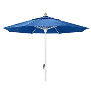 7.5 Oct Market 8 Rib Push up White with Pacific Blue Marine Grade Canopy, 9MPUW-8602