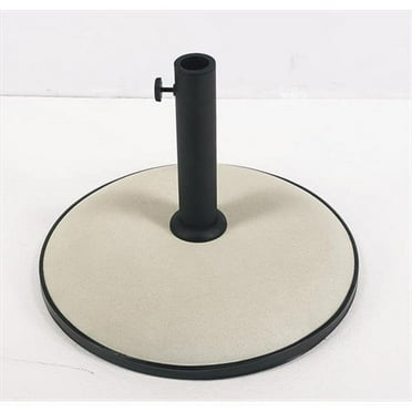 Fiberbuilt Home CB19-White Concrete Umbrella Base - White