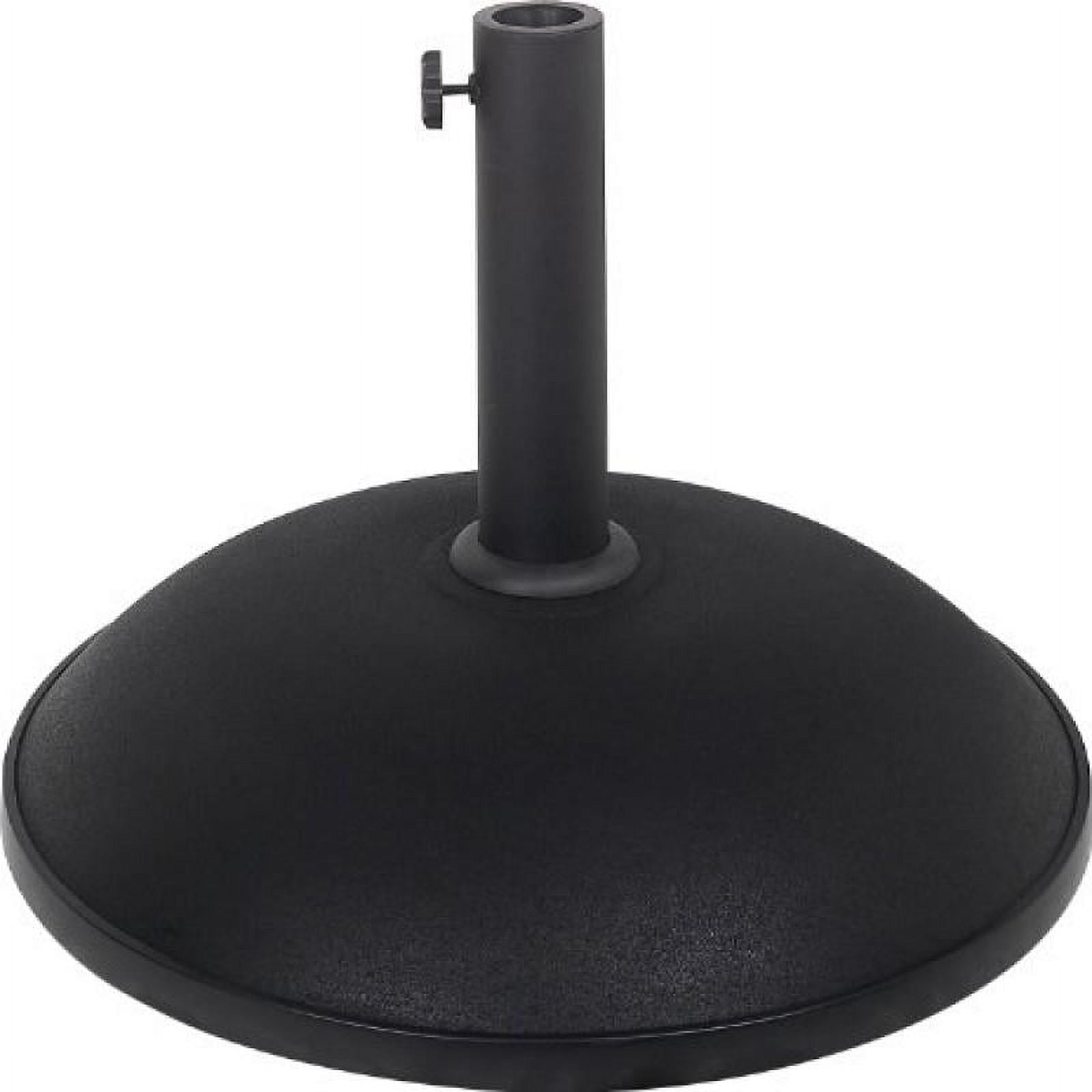 Fiberbuilt Home Cb23Black Concrete Umbrella Base Black