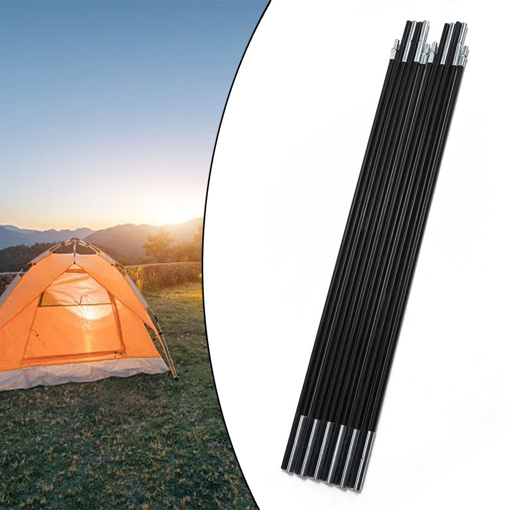 Fiberglass Camping Tent Pole Bars Outdoor Support Rods Awning Frames ...