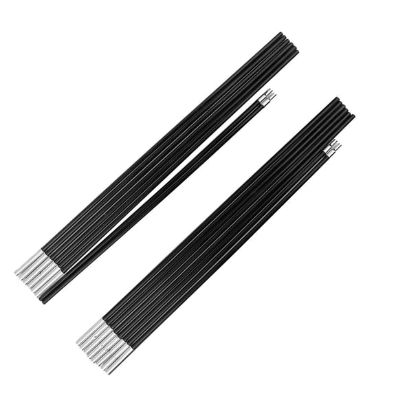 Fiberglass Camping Tent Pole Bars Outdoor Support Rods Awning Frames Kit