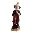 thumbnail image 1 of Nifao Fiberglass Clown Statue, Big Top Charm for Your Space – Home Office Decor Sculpture, 14"L x 16"W x 40"H, 1 of 12