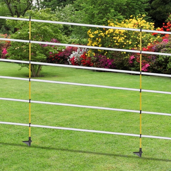 Fiberglass Fence Posts 50" - 10 PCS