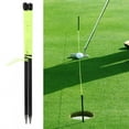 thumbnail image 1 of Fiberglass Lightweight Golf Alignment Swing Putting String Peg Stick Direction Practice Training Aids Tool Accessory, 1 of 8