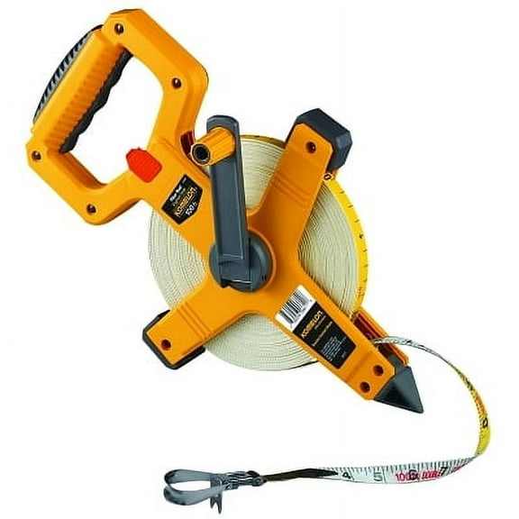 Fiberglass Long-Reel Tapes, 1/2 In X 100 Ft | Bundle of 5 Each