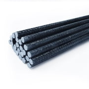 Fiberglass Plant Stakes 8ft 6 Pack Rust-Free Lightweight High Strength