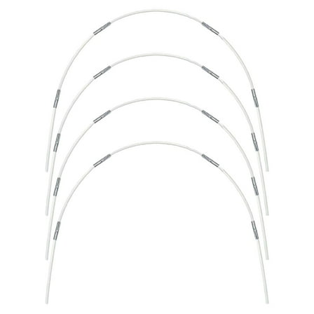 Fiberglass Raised Bed Greenhouse Grow Tunnel Garden Hoop Kit For Netting Support